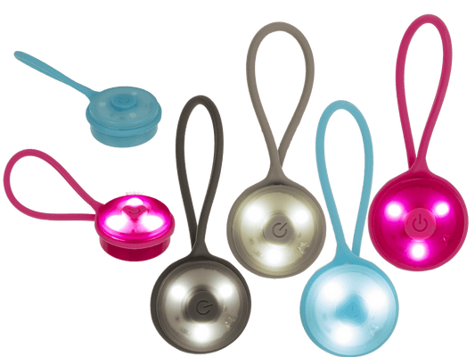 LED Lamp with silicone strap, ca. 8 cm,