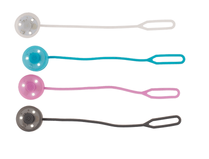 LED Lamp with silicone strap, ca. 8 cm,