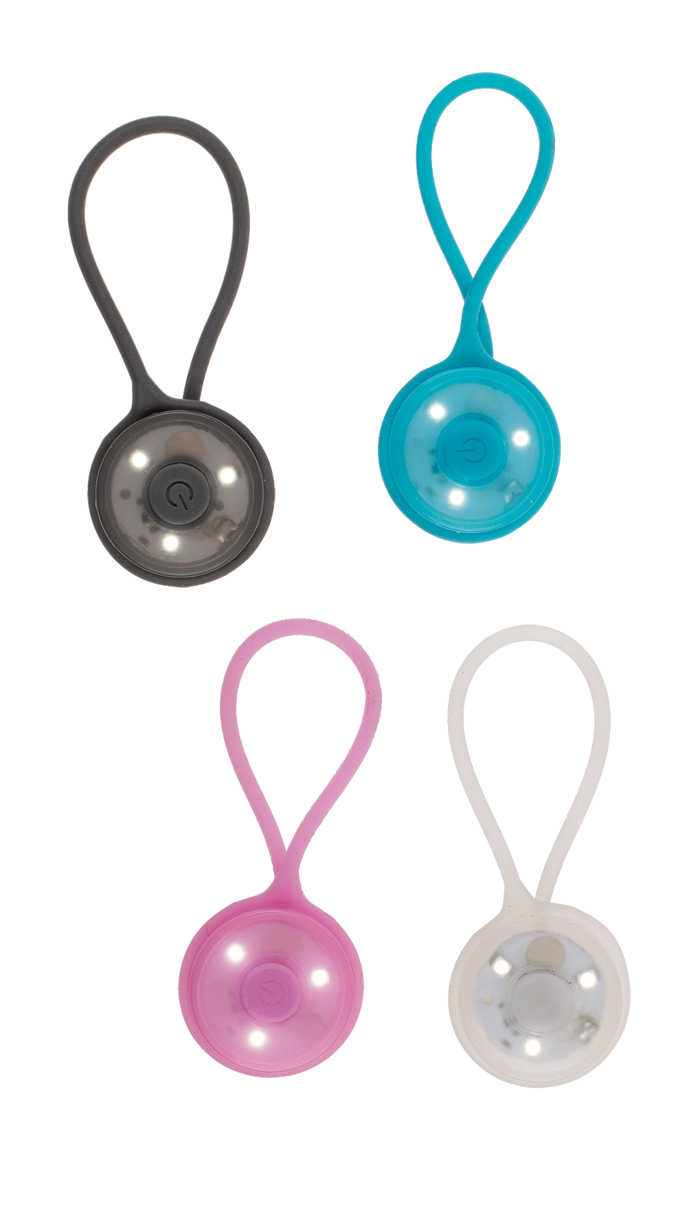 LED Lamp with silicone strap, ca. 8 cm,