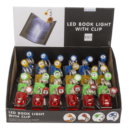 Reading lamp with LED (incl. batteries)  ca. 4 cm,