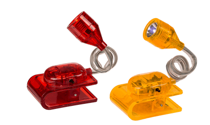 Reading lamp with LED (incl. batteries)  ca. 4 cm,