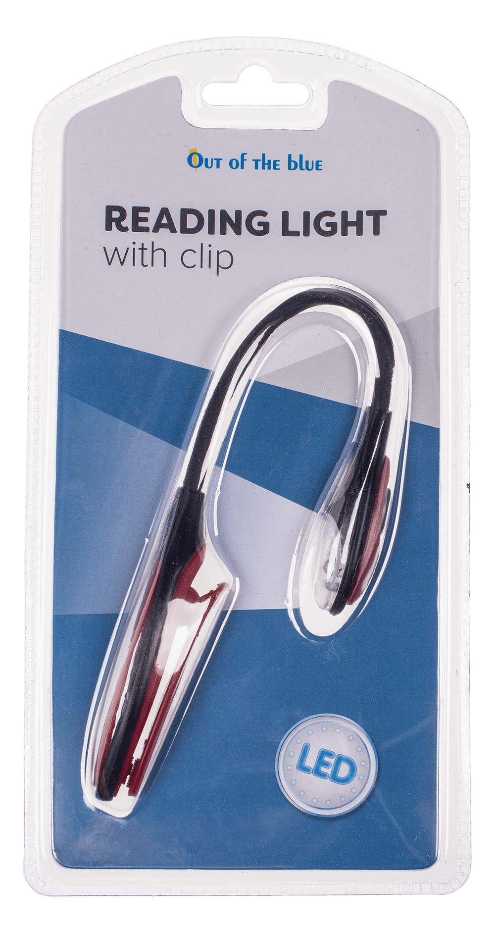 Reading lamp with 2 LED (incl. batteries),