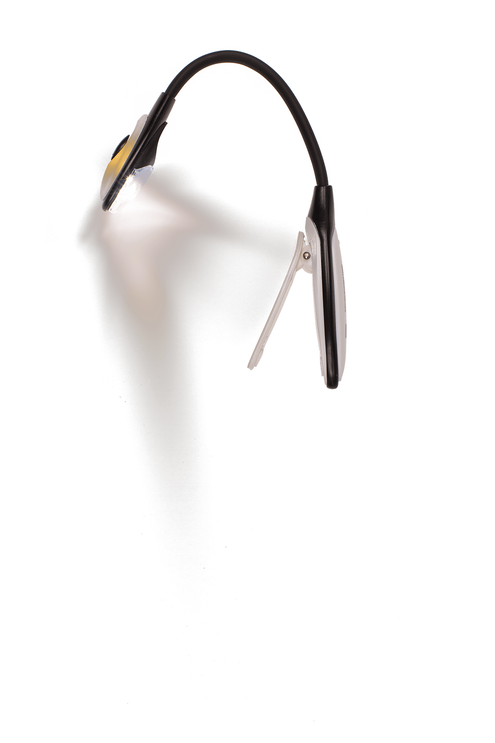 Reading lamp with 2 LED (incl. batteries),