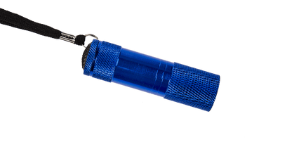 Metal torch with 9 LED,