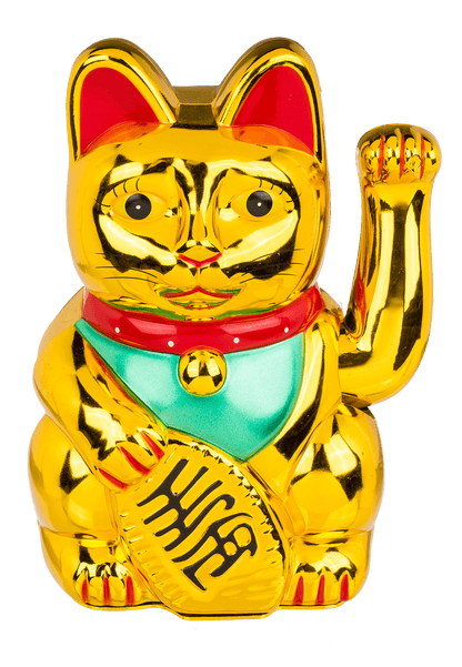 Waving cat,