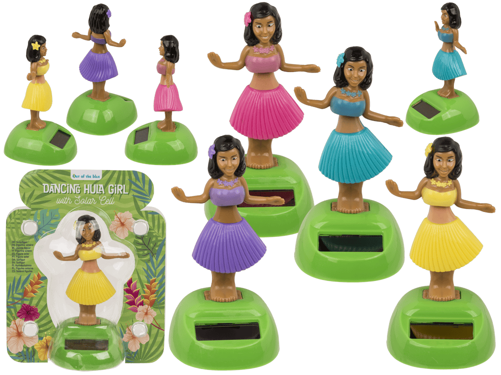 Moveable figurine, Hula Girl I,
