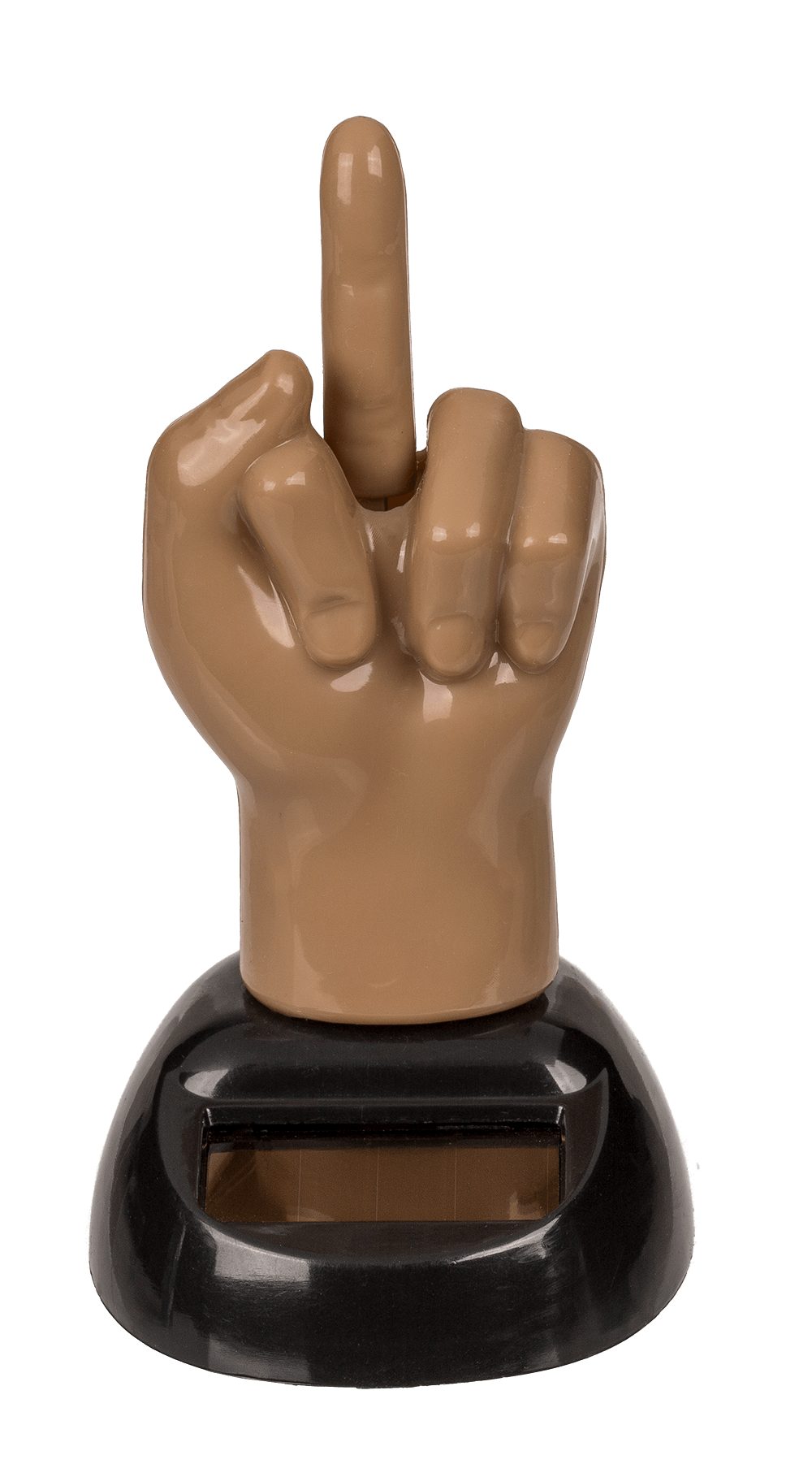 Moveable figurine, middlefinger,