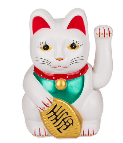 Waving cat,