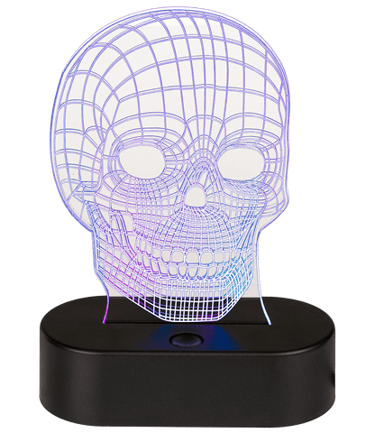 3D-Lamp, Skull,