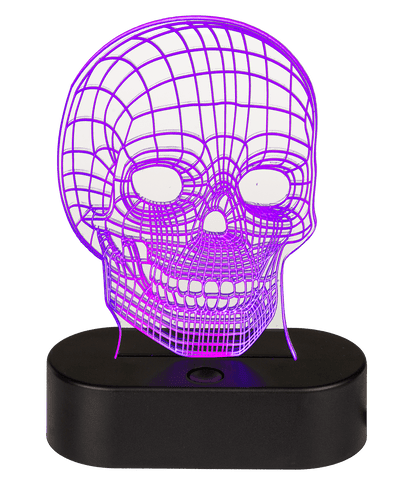 3D-Lamp, Skull,