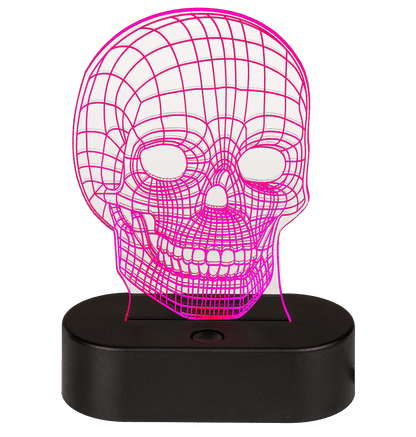3D-Lamp, Skull,