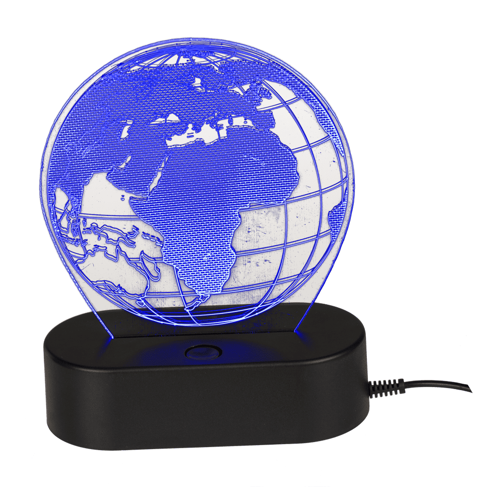 3D-Lamp, Globe,