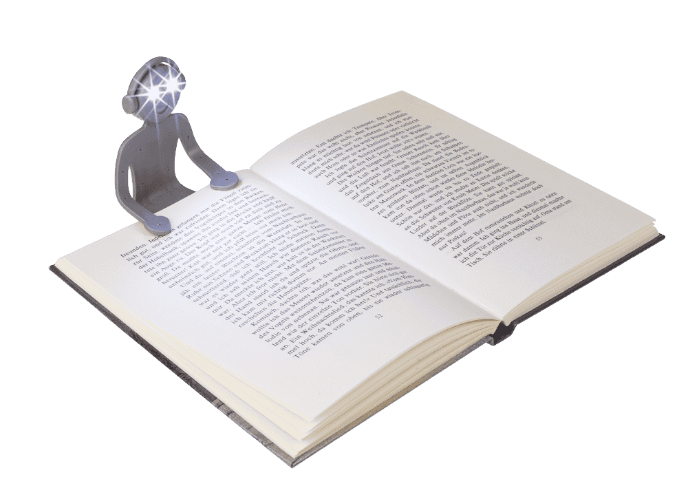 Reading lamp, men body,