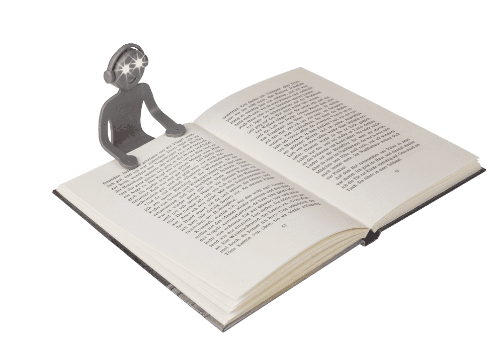 Reading lamp, men body,