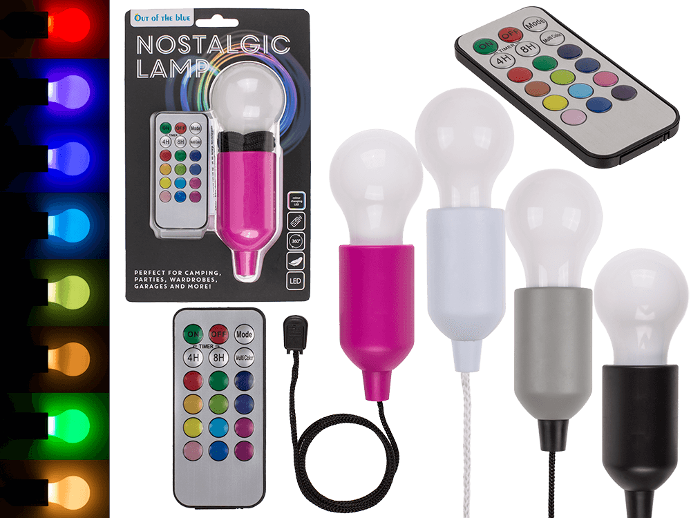 Light with LED, Nostalgic Bulb,