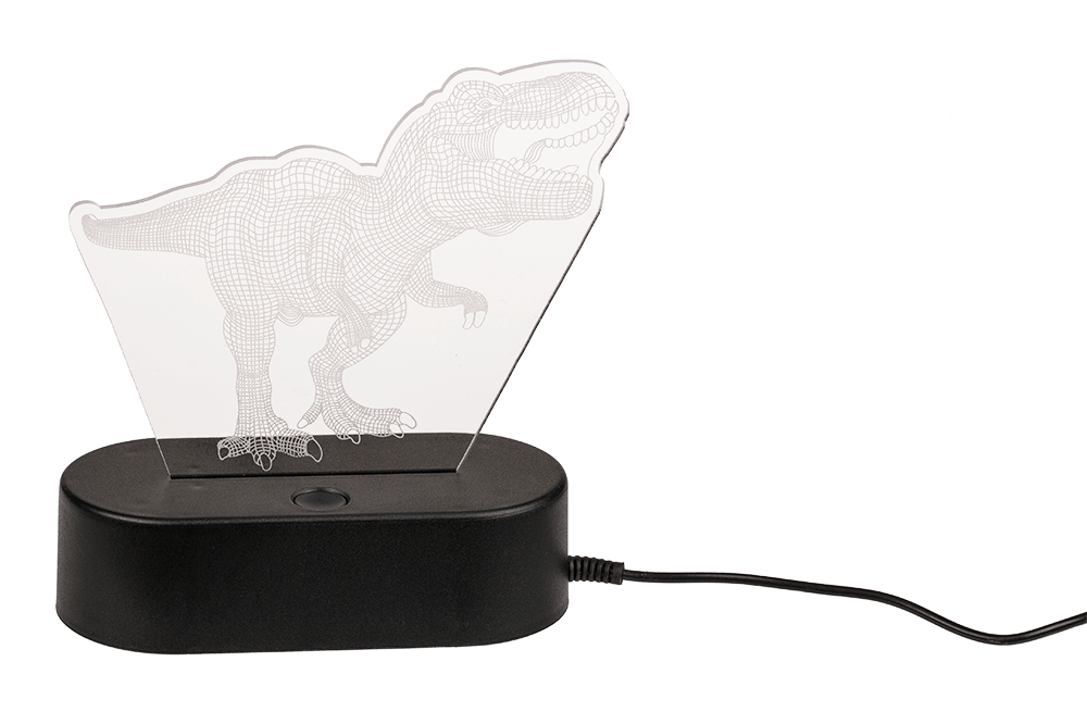 3D-Lamp, T-Rex, ca. 20 cm, with USB-cable