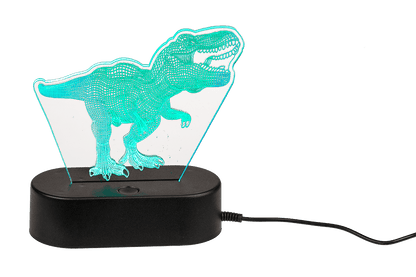 3D-Lamp, T-Rex, ca. 20 cm, with USB-cable
