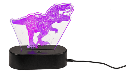 3D-Lamp, T-Rex, ca. 20 cm, with USB-cable