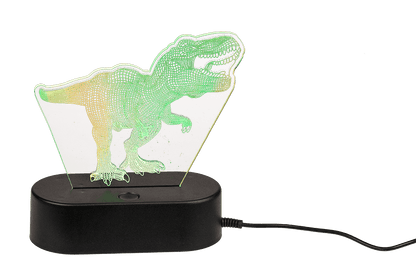 3D-Lamp, T-Rex, ca. 20 cm, with USB-cable