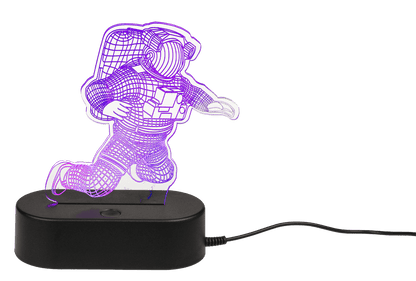 3D-Lamp, Spaceman, ca. 20 cm, with USB-cable