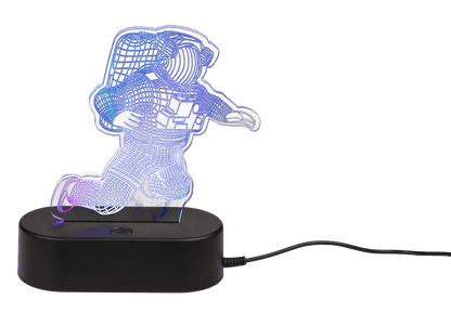 3D-Lamp, Spaceman, ca. 20 cm, with USB-cable