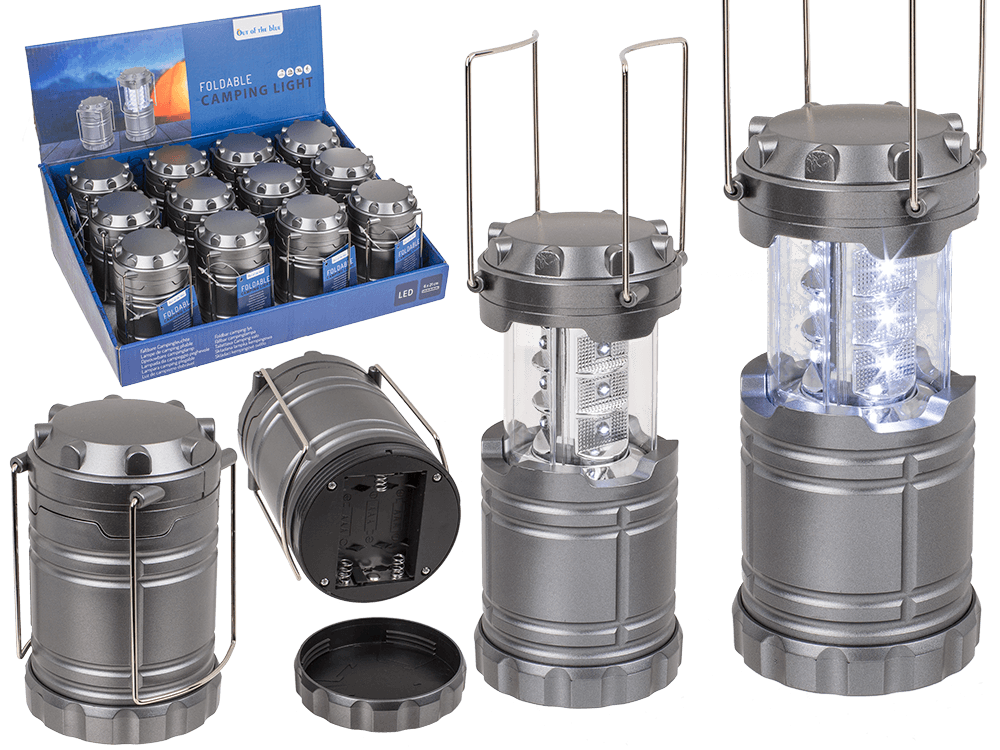 Foldable Camping light, ca. 7,0 x 21,5 cm,