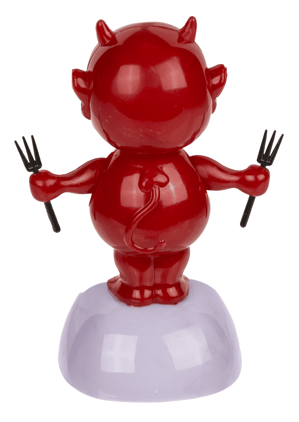 Movable figure, baby devil, with solar cell,