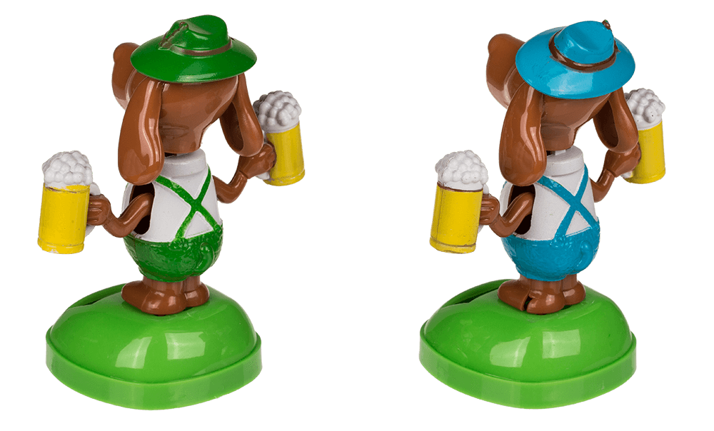 Moveable figurine, Bavarian Beer Dog,