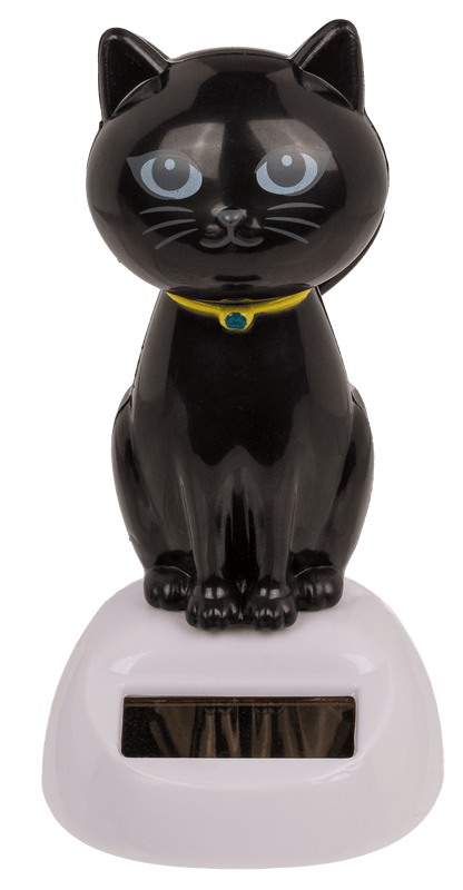 Moveable figurine, Nodding Cat,