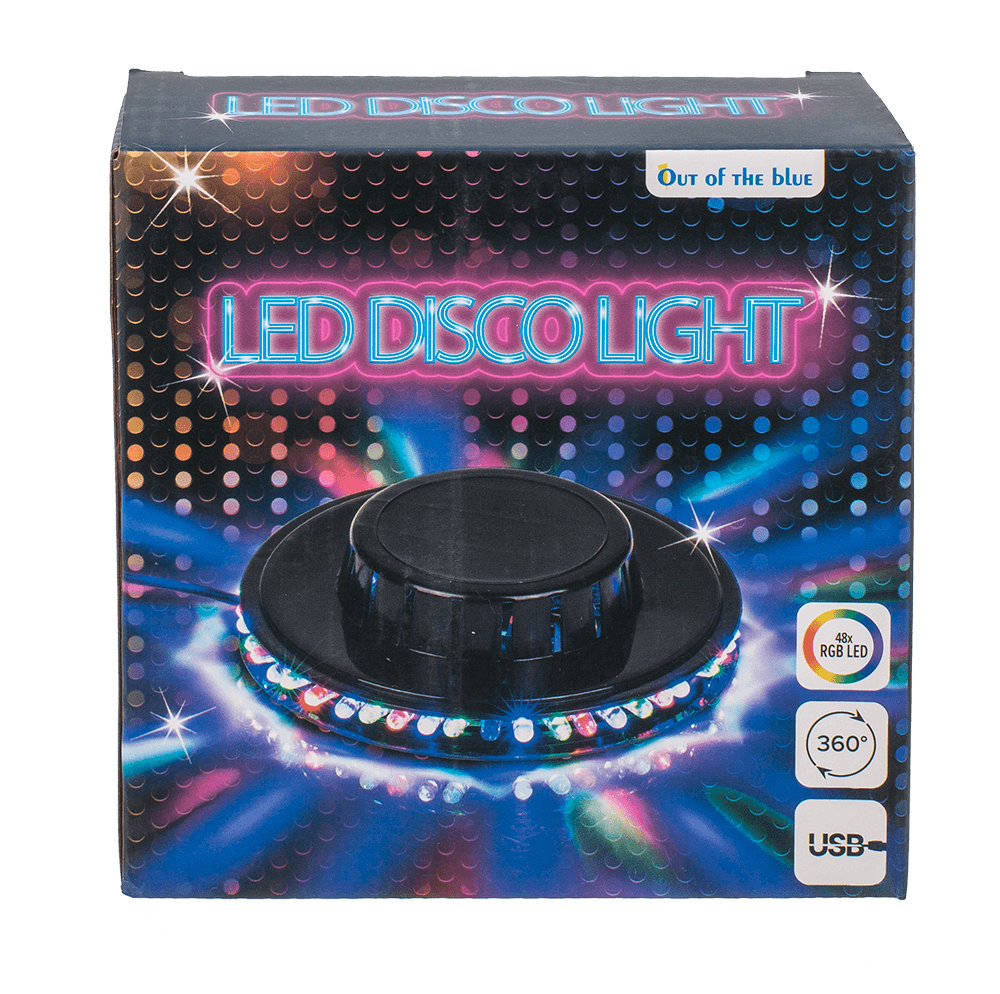 LED Disco light, with 48 LED (RGB),