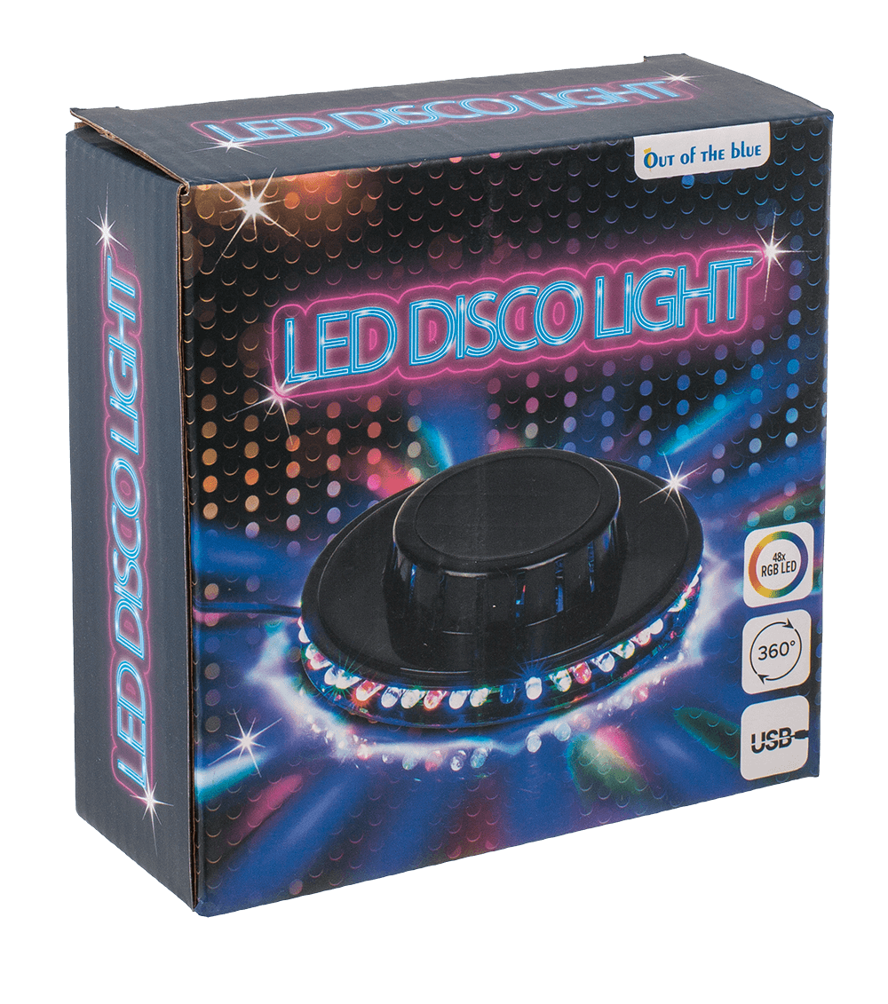 LED Disco light, with 48 LED (RGB),