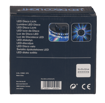 LED Disco light, with 48 LED (RGB),