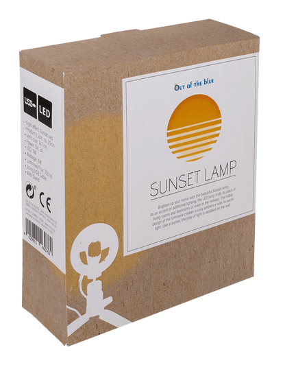 Sunset lamp, ca. 29 cm, LED: 7W,