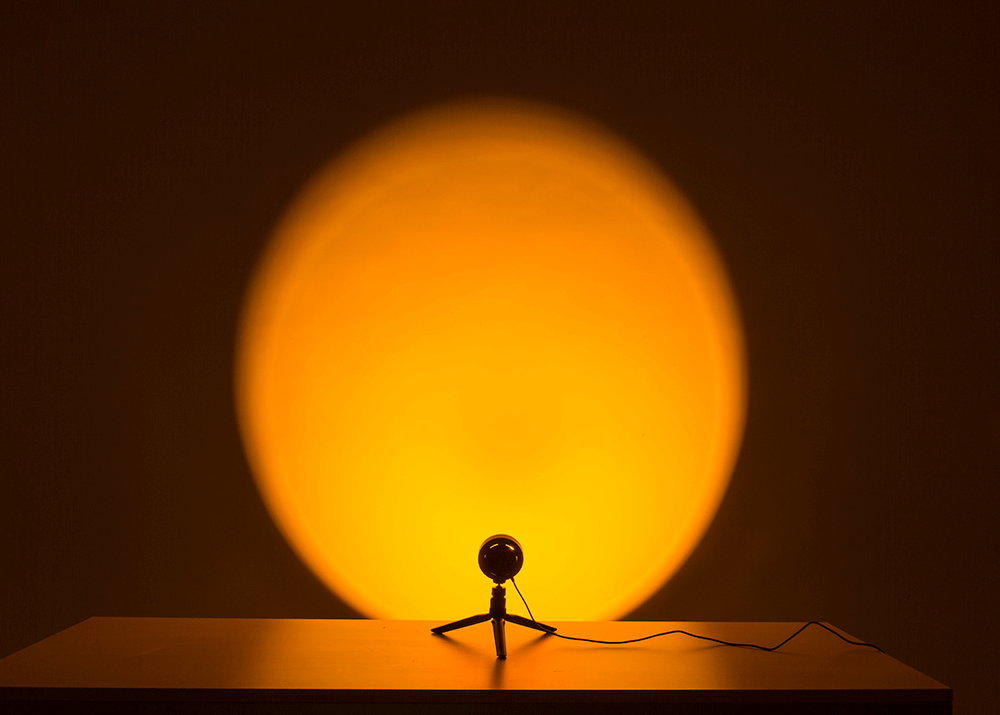 Sunset lamp, ca. 29 cm, LED: 7W,