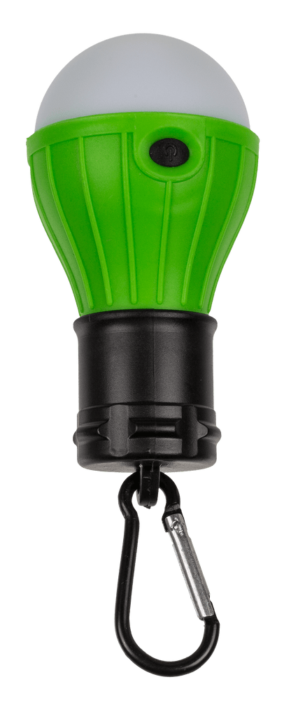 Universal camping lamp, with carabiner hook,