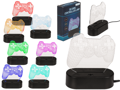 3D-Lamp, Game Controller, with 6 LED,