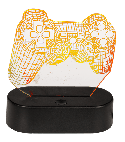 3D-Lamp, Game Controller, with 6 LED,