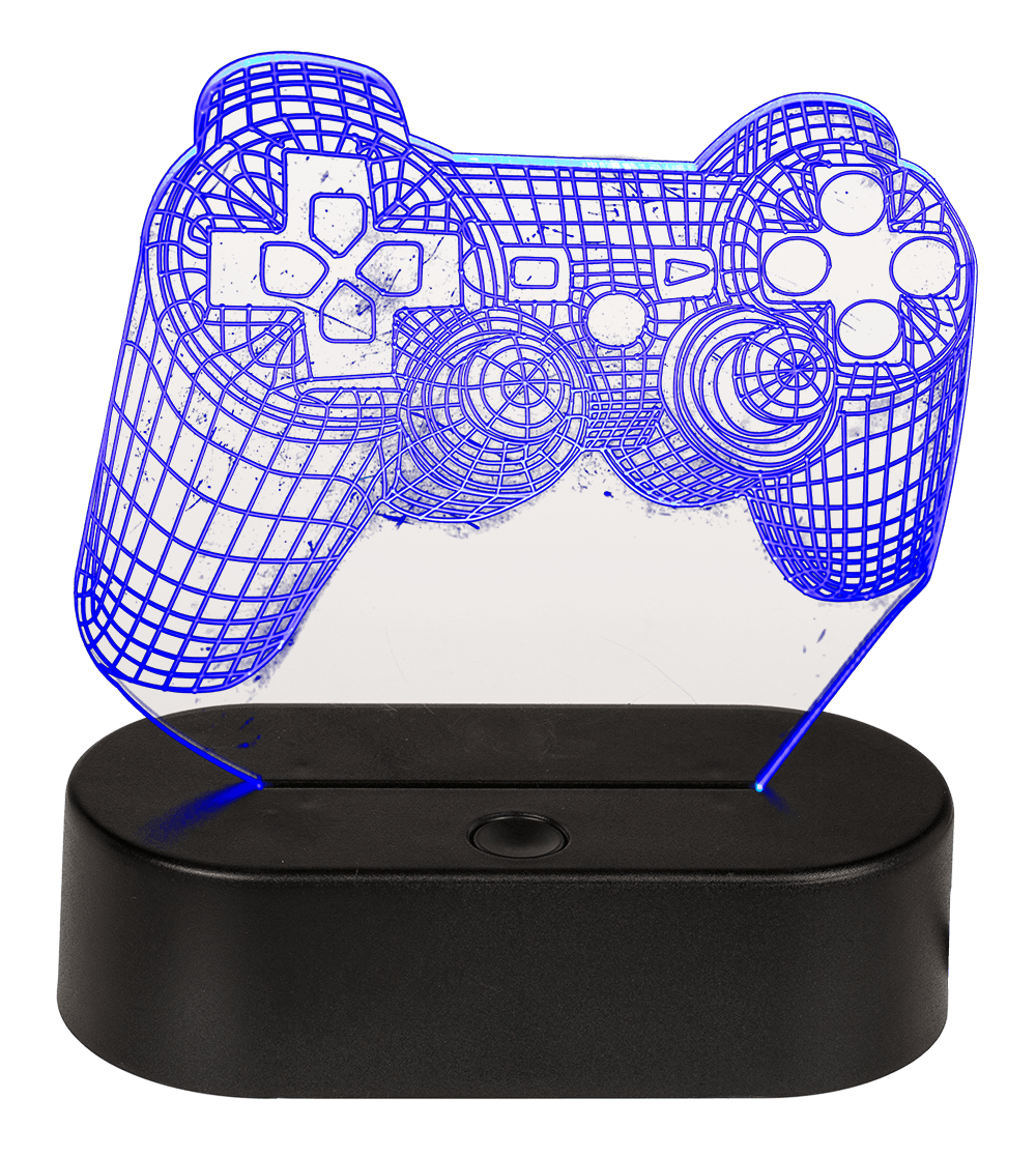 3D-Lamp, Game Controller, with 6 LED,