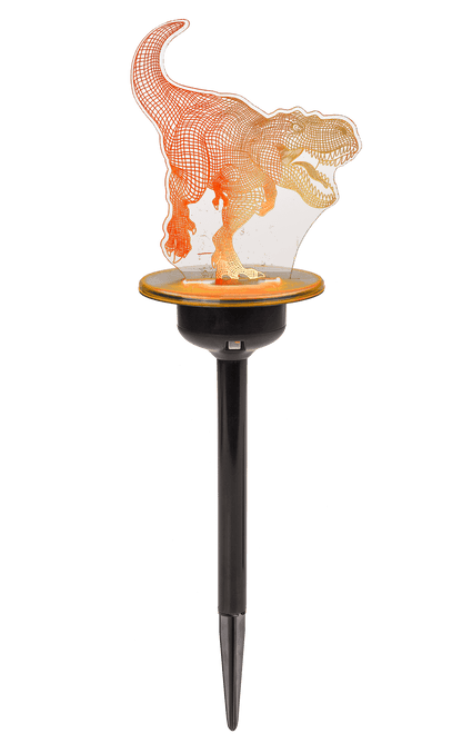 3D LED Solar garden stick with colour changing LED