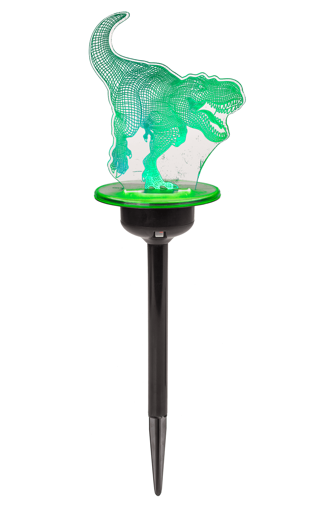 3D LED Solar garden stick with colour changing LED