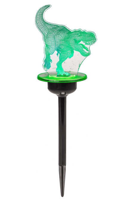 3D LED Solar garden stick with colour changing LED