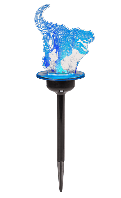 3D LED Solar garden stick with colour changing LED