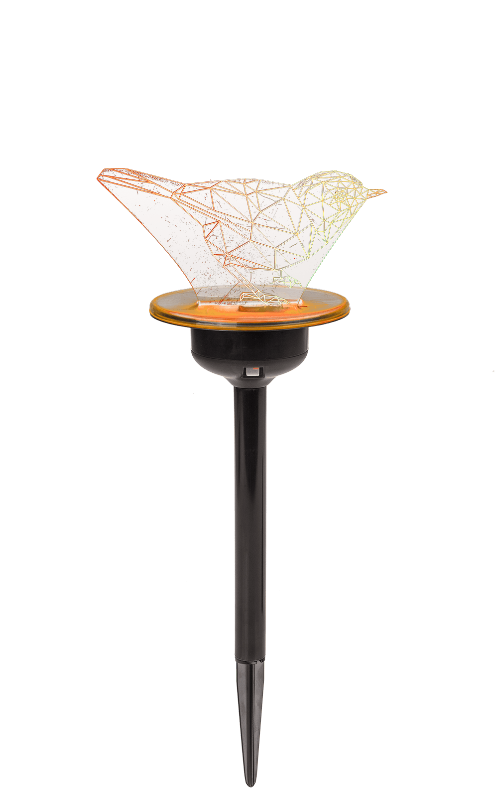 3D LED Solar garden stick with colour changing LED