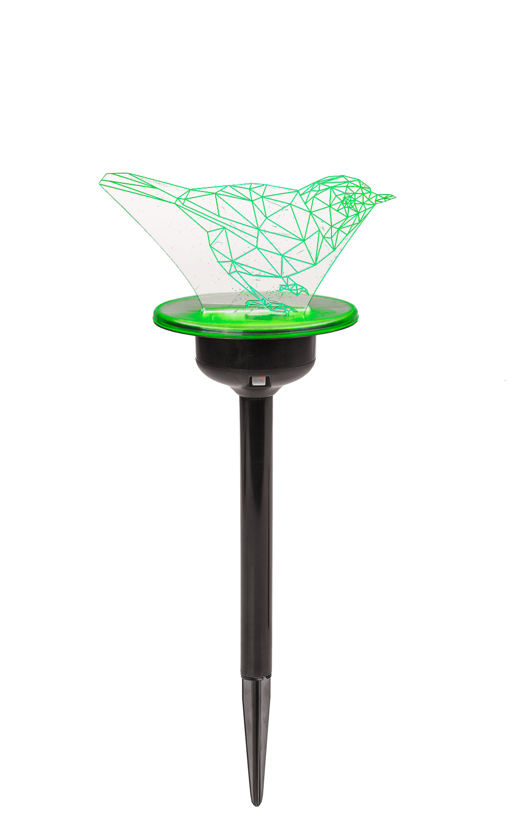 3D LED Solar garden stick with colour changing LED