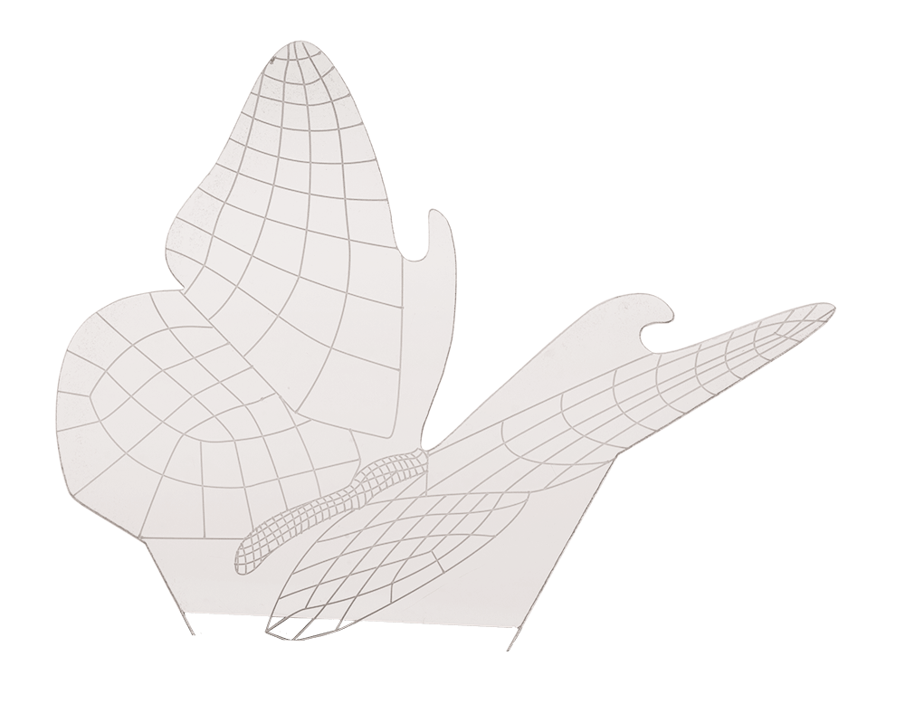 3D LED Solar garden stick with colour changing LED