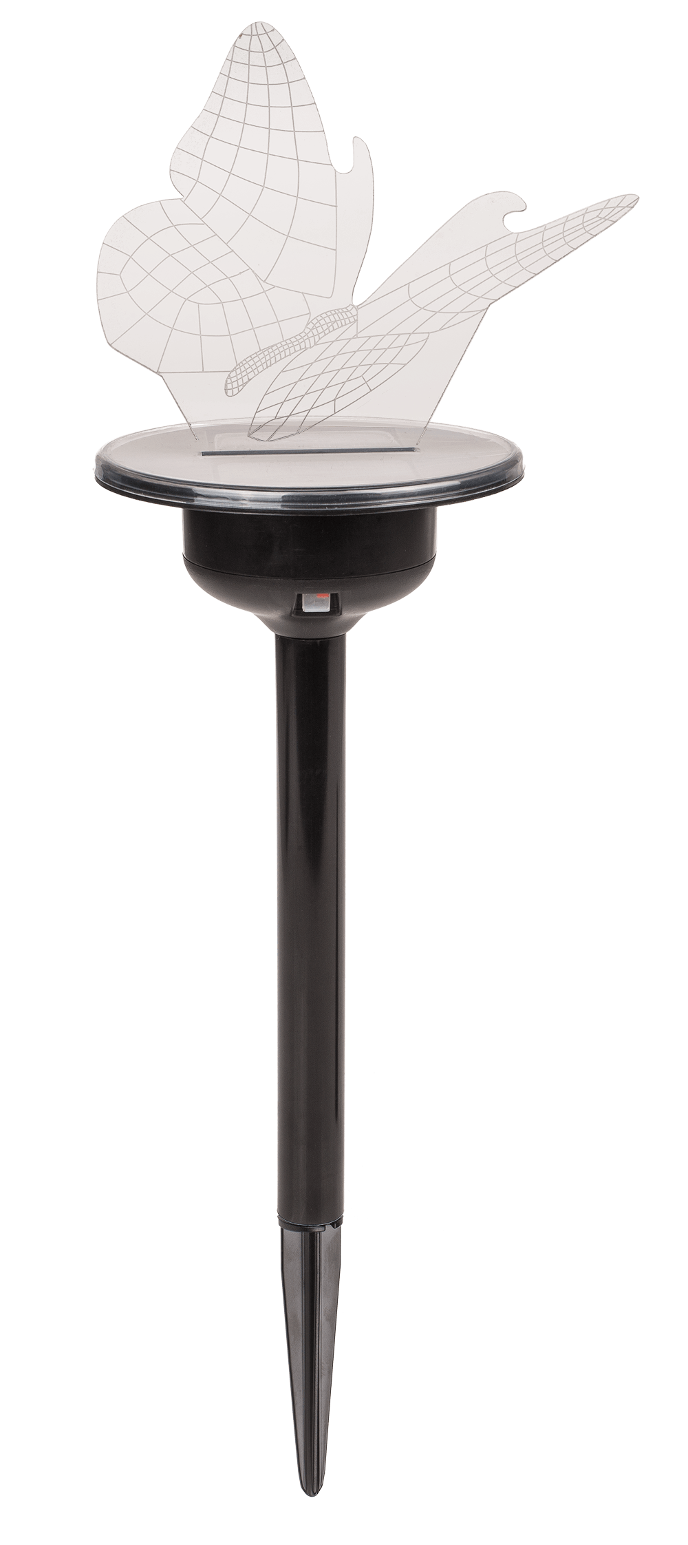 3D LED Solar garden stick with colour changing LED