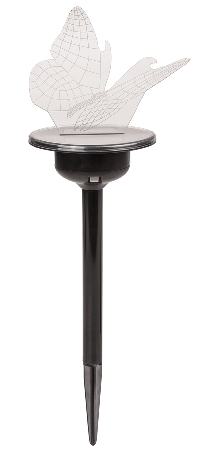 3D LED Solar garden stick with colour changing LED