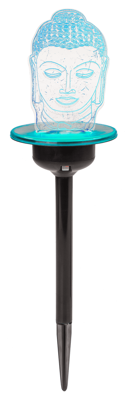 3D LED Solar garden stick with colour changing LED