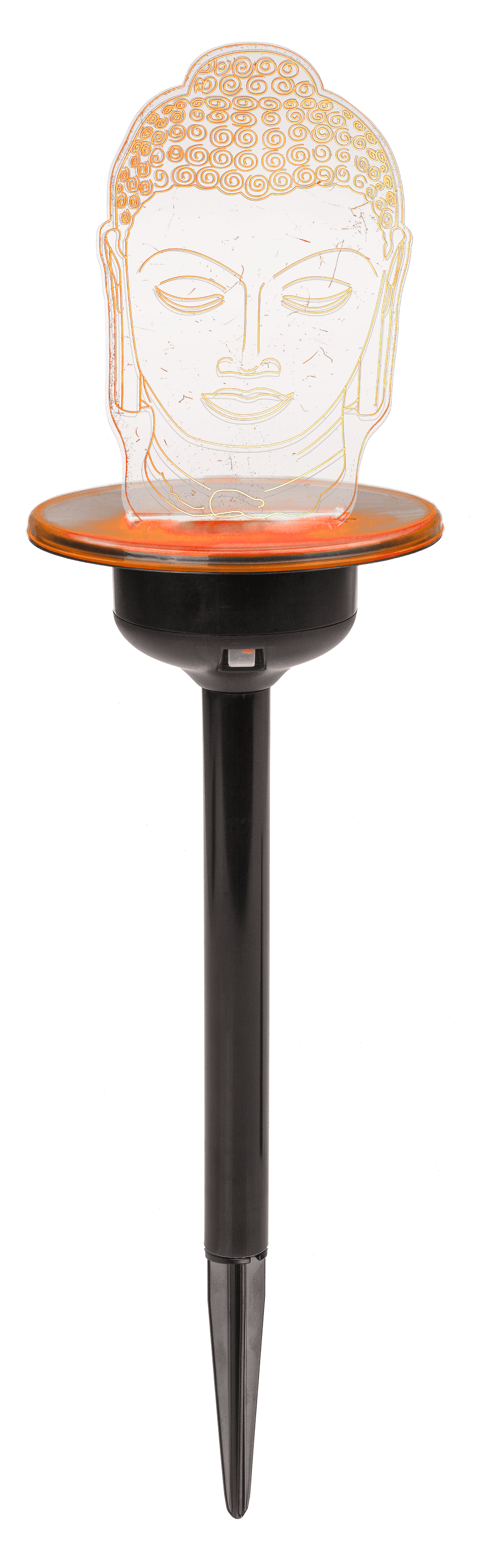 3D LED Solar garden stick with colour changing LED