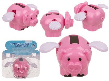 Moveable figurine, Flying Pig,